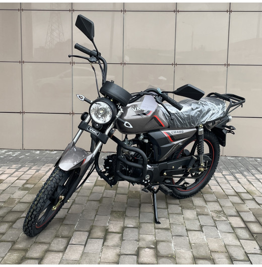Мопед VMC Riva-II CX серый