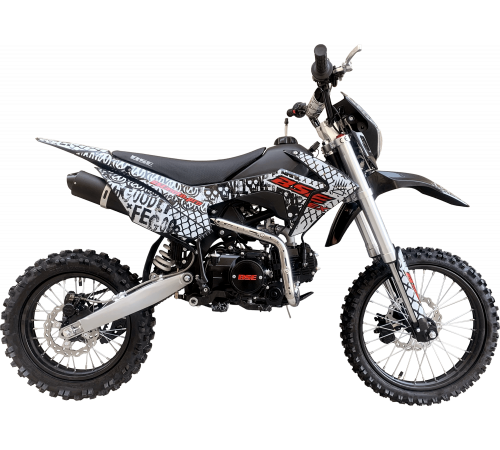 Питбайк BSE EX 125e 17/14 Max13 White Red