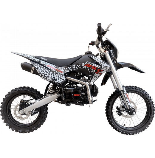 Питбайк BSE EX 125e 17/14 Max13 White Red